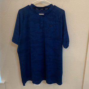 Nike Golf Zonal Cooling Navy Camo Golf Shirt